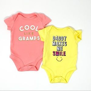 Carter’s | 2-Piece Bundle Baby Girl Size Newborn